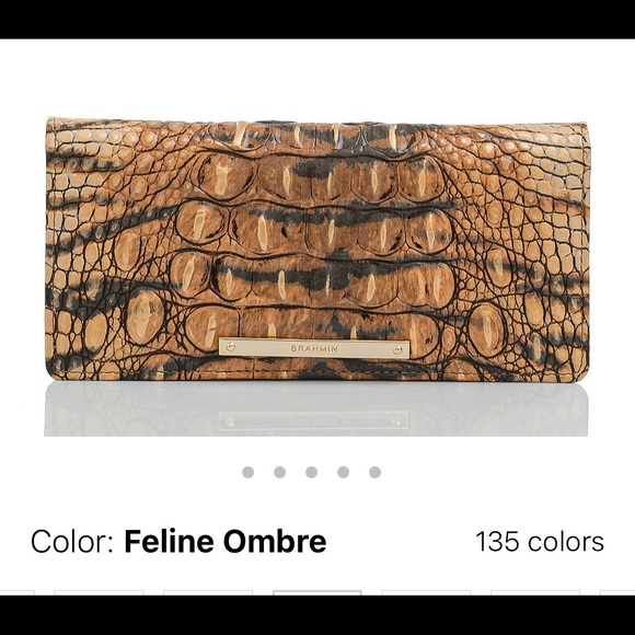 Brahmin Handbags - Brahmin Ady Wallet. Feline Ombre.